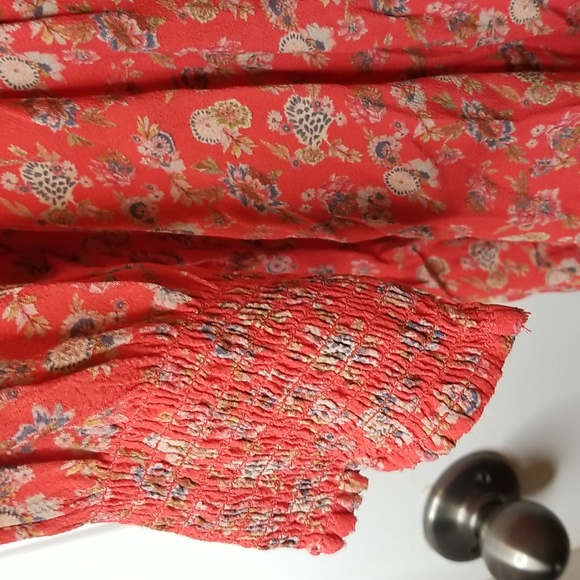 Cleobella Ella Long Sleeve Printed Mini Dress Size Medium - Picture 10 of 17